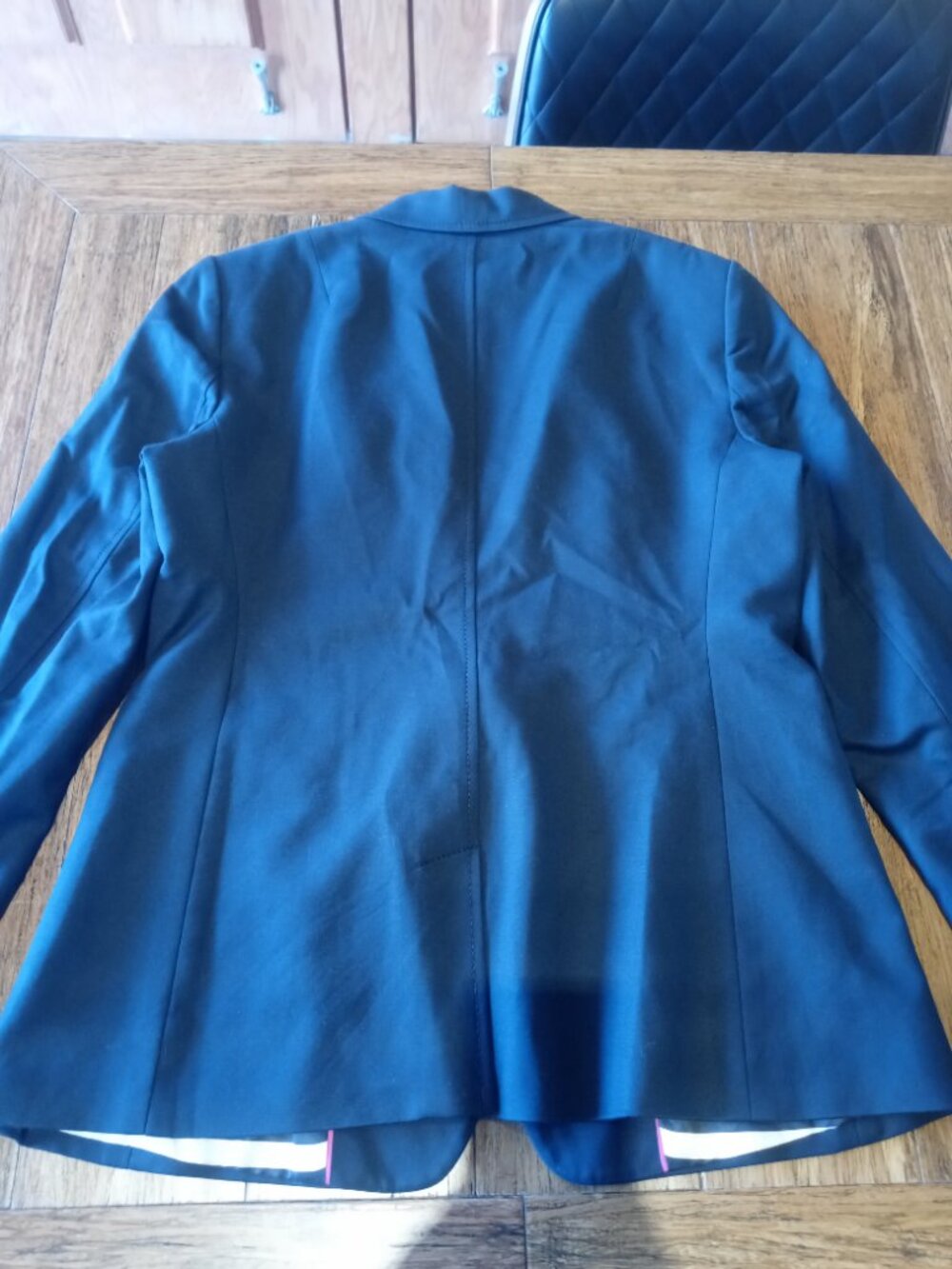 BANANA REPUBLIC 2 button jacket in navy (sz12) - Picture 11 of 16